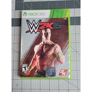 Xbox 360 WWE 2K15 Video Game UNTESTED